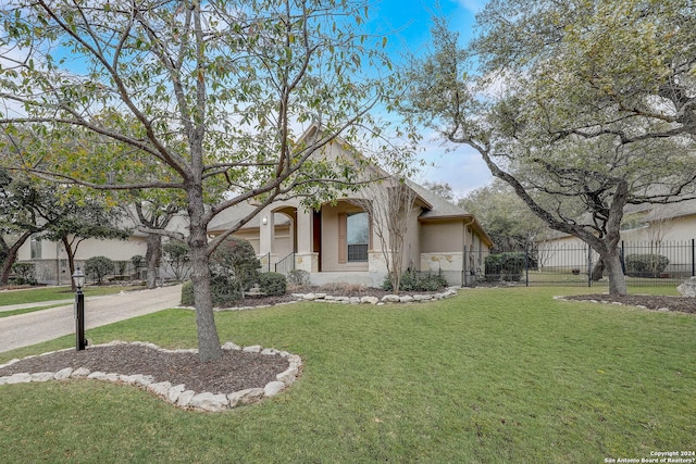 154 Roseheart, San Antonio, TX 78259 - view of front of property featuring stucco siding and concrete driveway