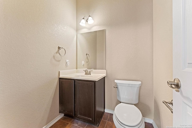 8903 Derby Dan, Converse, TX 78109 - half bath featuring vanity, toilet, and baseboards