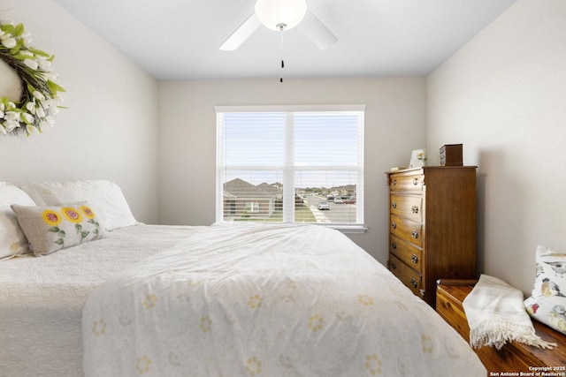 700 Ridge Vw, Seguin, TX 78155 - bedroom featuring a ceiling fan