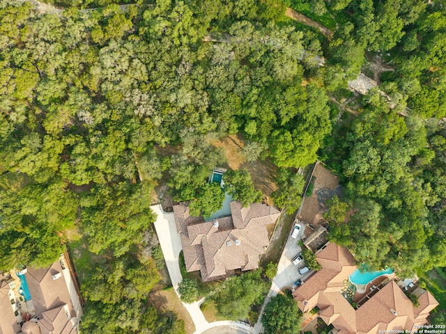 17706 Wild Basin, San Antonio, TX 78258 - bird's eye view