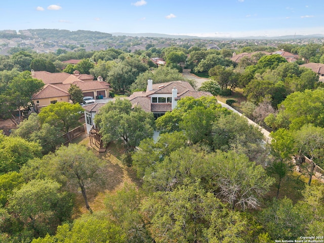 17706 Wild Basin, San Antonio, TX 78258 - drone / aerial view