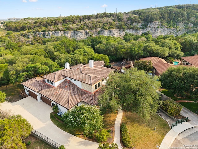 17706 Wild Basin, San Antonio, TX 78258 - aerial view of property and surrounding area