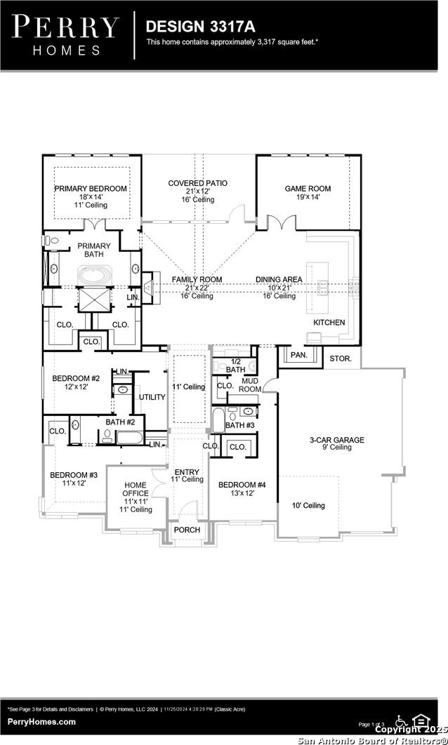 1108 Elm Forest Dr, New Braunfels, TX 78132 - floor plan / room layout