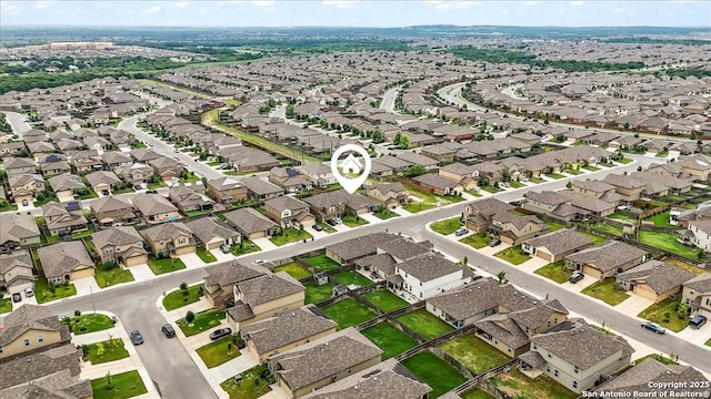 9702 Tupelo Holw, San Antonio, TX 78254 - aerial view of property and surrounding area featuring nearby suburban area