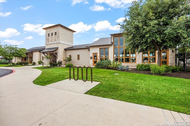 9702 Tupelo Holw, San Antonio, TX 78254 - view of home's community with a lawn