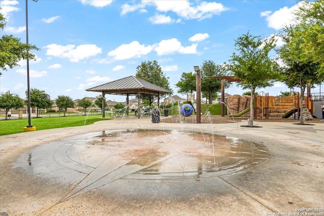 9702 Tupelo Holw, San Antonio, TX 78254 - view of home's community with a gazebo
