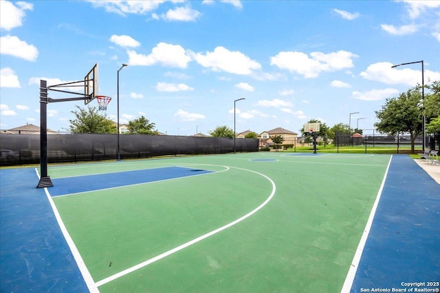 9702 Tupelo Holw, San Antonio, TX 78254 - view of basketball court featuring community basketball court