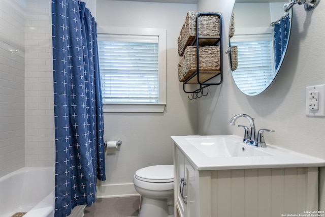247 Brightwood Pl, San Antonio, TX 78209 - full bath featuring toilet, vanity, and shower / tub combo