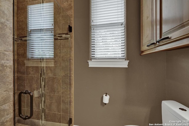 835 Shady Holw, New Braunfels, TX 78132 - full bath featuring toilet and a stall shower
