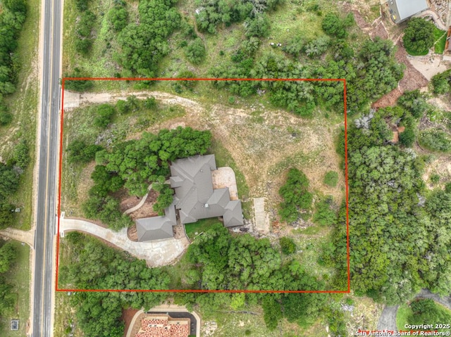 835 Shady Holw, New Braunfels, TX 78132 - view of property location featuring property parcel outlined