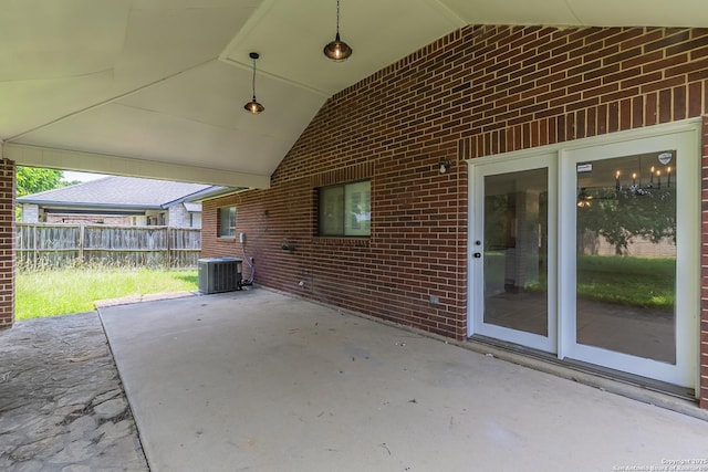 6355 Regency Wood, San Antonio, TX 78249 - view of patio with cooling unit