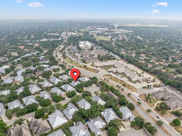 126 Calais Way, Shavano Park, TX 78249 - aerial overview of property's location featuring nearby suburban area