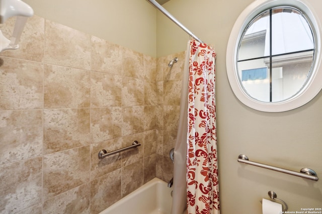 126 Calais Way, Shavano Park, TX 78249 - full bathroom featuring shower / bath combination with curtain