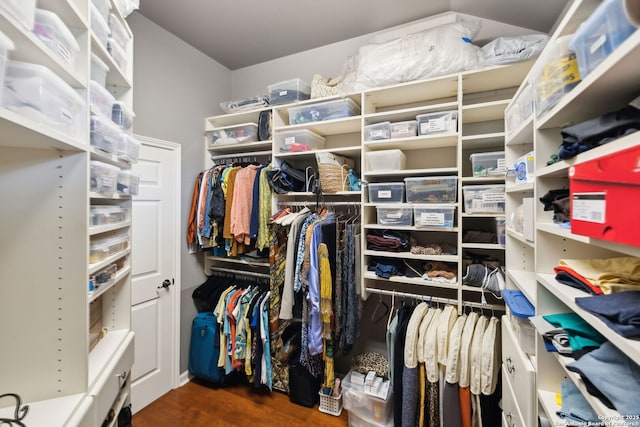 126 Calais Way, Shavano Park, TX 78249 - spacious closet featuring wood finished floors