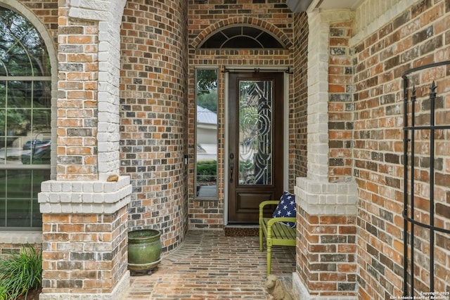 126 Calais Way, Shavano Park, TX 78249 - view of exterior entry featuring brick siding
