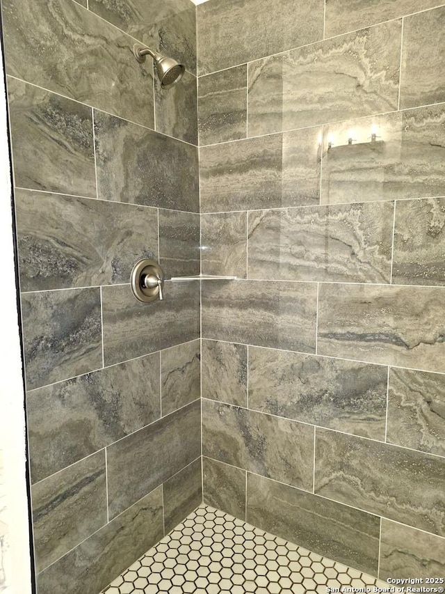 911 Florida, San Antonio, TX 78210 - bathroom featuring tiled shower