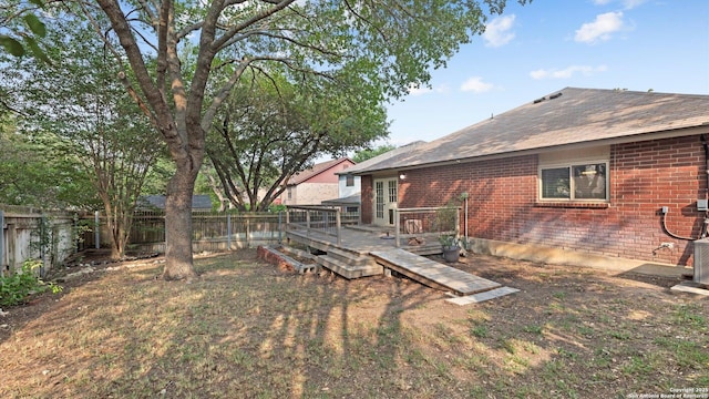 4714 Irish Elm, San Antonio, TX 78247 - fenced backyard featuring a deck