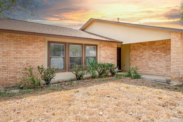 6718 Country Fld, San Antonio, TX 78240 - view of front of property featuring brick siding and a shingled roof