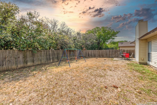 6718 Country Fld, San Antonio, TX 78240 - view of yard with a playground