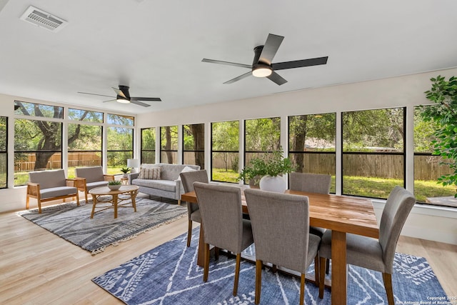 500 Skyforest, Hollywood Park, TX 78232 - sunroom / solarium featuring wood finished floors and a wooden deck