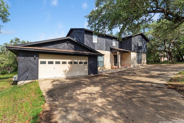3719 Summer Breeze, San Antonio, TX 78253 - traditional-style house with asphalt driveway, brick siding, and an attached garage