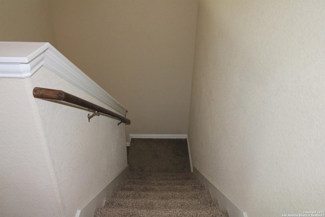 9118 Hogarten, Converse, TX 78109 - staircase with carpet flooring