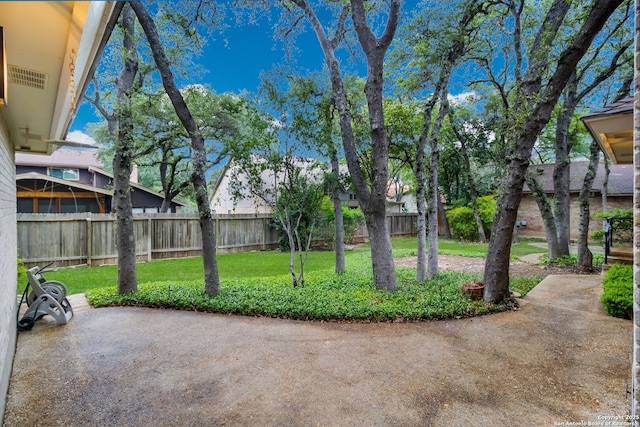 9215 Standing Crk, San Antonio, TX 78230 - view of yard with a patio