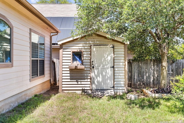 21742 Thunder Basin, San Antonio, TX 78261 - view of shed