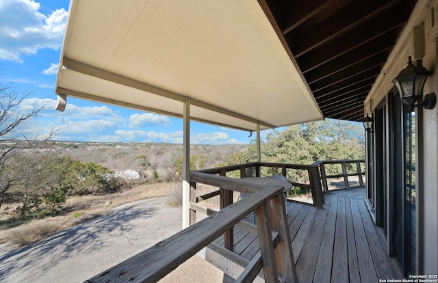 8060 Prue, San Antonio, TX 78249 - view of wooden terrace