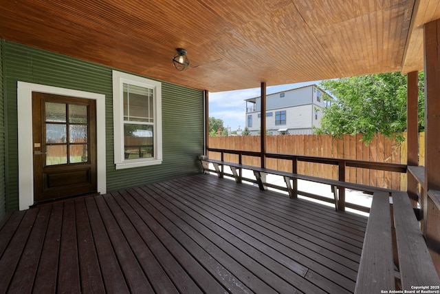 1526 Saint Marys, San Antonio, TX 78210 - view of deck
