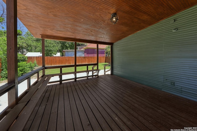 1526 Saint Marys, San Antonio, TX 78210 - view of wooden terrace