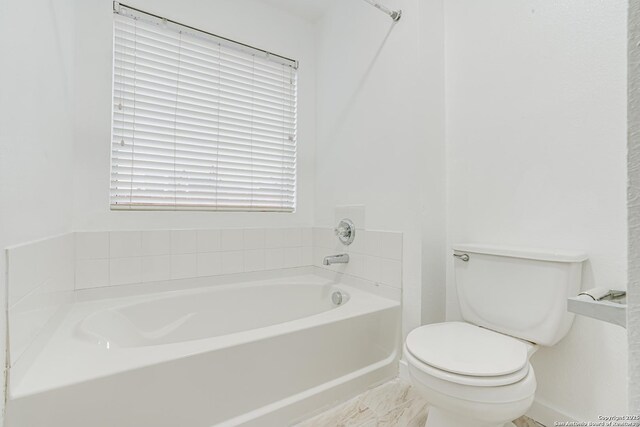 7111 Hallie, San Antonio, TX 78227 - full bathroom featuring toilet and a bath