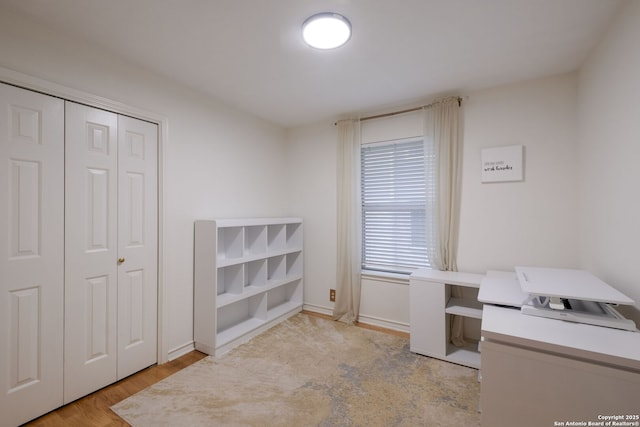 1308 Greenwood, Schertz, TX 78154 - office area with wood finished floors