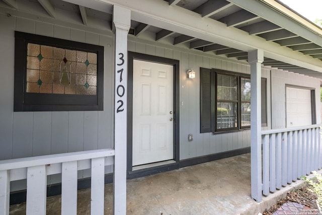 3702 La Sabre Dr, San Antonio, TX 78218 - view of exterior entry with a porch