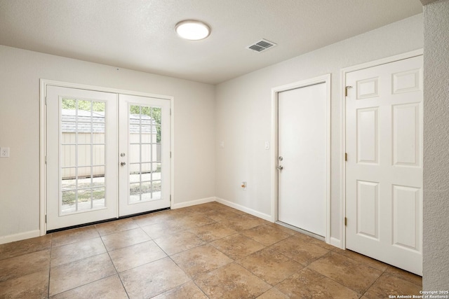 3702 La Sabre Dr, San Antonio, TX 78218 - doorway to outside with french doors and baseboards