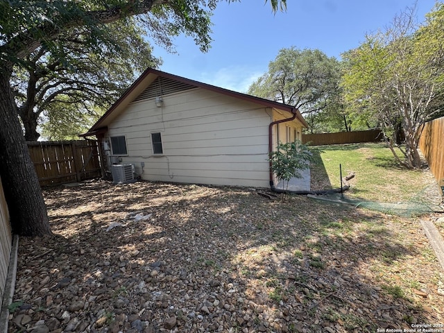 6917 Deep Lk, San Antonio, TX 78244 - view of home's exterior featuring central air condition unit