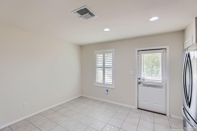 9806 Silver Mist, San Antonio, TX 78254 - interior space featuring recessed lighting, baseboards, and light tile patterned flooring