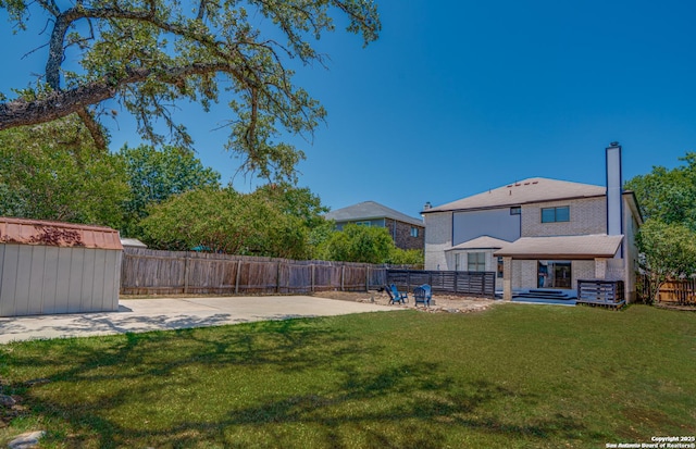 2310 Ruby Oaks, San Antonio, TX 78232 - view of yard with a patio