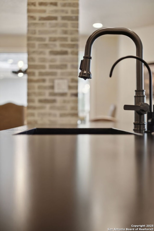 2803 River Way, Spring Branch, TX 78070 - kitchen view of a sink