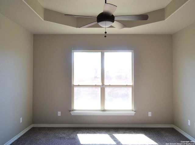 12118 Fort Leaton, San Antonio, TX 78254 - unfurnished room with carpet, a ceiling fan, plenty of natural light, and baseboards