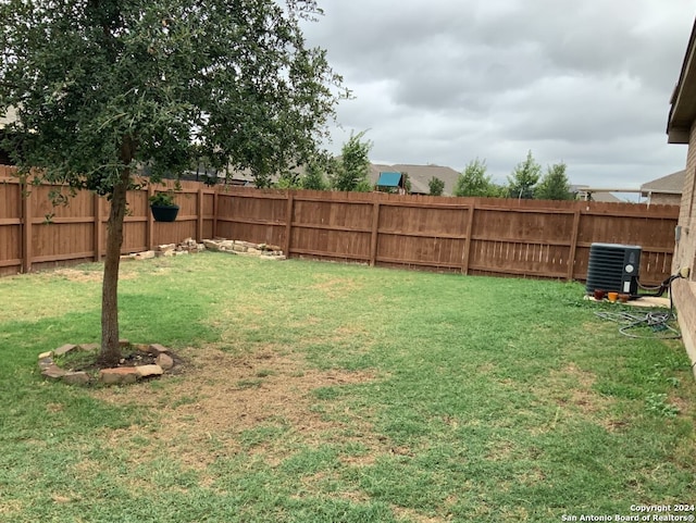 12118 Fort Leaton, San Antonio, TX 78254 - view of yard with central AC unit