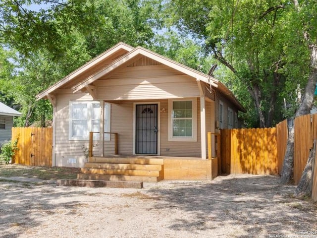 427 Goodrich, San Antonio, TX 78201 - view of front of house with a porch and a gate