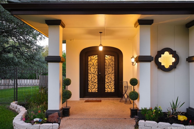 625 Paseo Canada, San Antonio, TX 78232 - view of exterior entry with covered porch