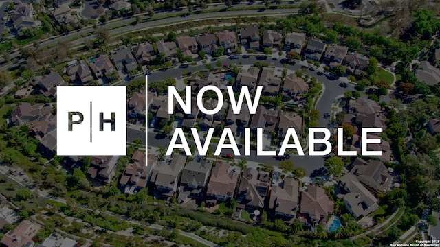 1138 Highland Oaks, New Braunfels, TX 78132 - aerial overview of property's location featuring nearby suburban area