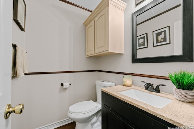 113 Fannin Dr, Kerrville, TX 78028 - half bath with toilet and vanity