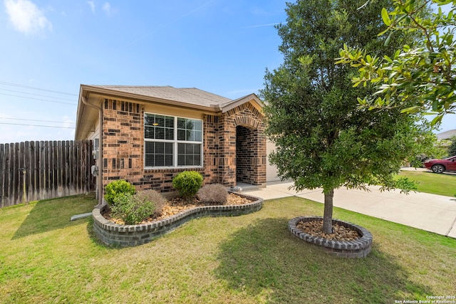 412 Town Frk, Cibolo, TX 78108 - view of front facade with brick siding