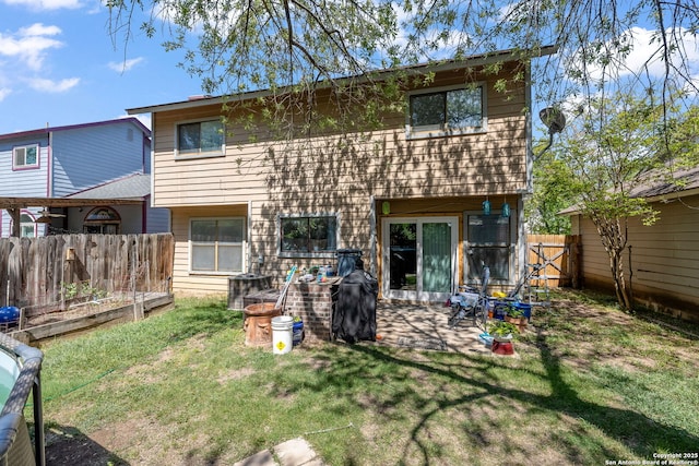 6283 Valley Bay, San Antonio, TX 78250 - rear view of property with a patio