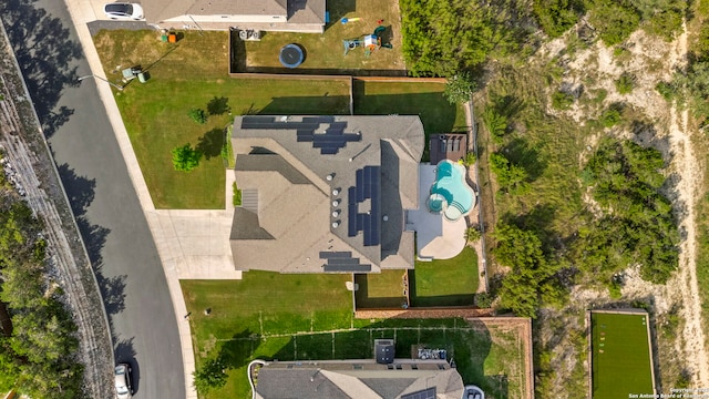 3130 Running Fawn, San Antonio, TX 78261 - drone / aerial view of a pool