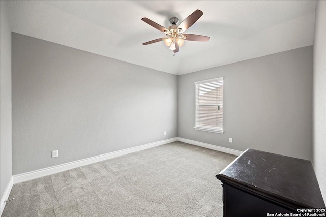10218 Nate Range, San Antonio, TX 78254 - carpeted empty room featuring a ceiling fan and baseboards