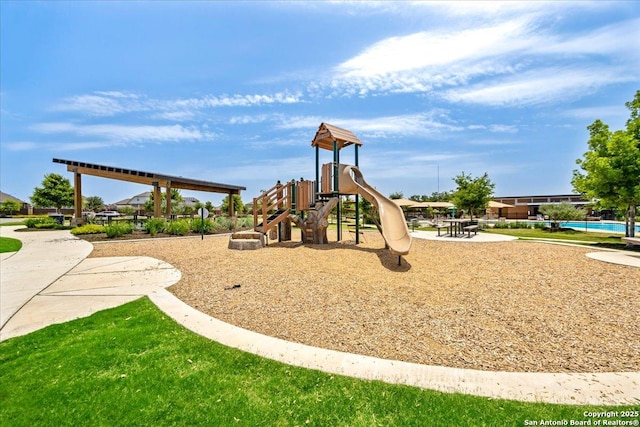 10218 Nate Range, San Antonio, TX 78254 - view of community jungle gym